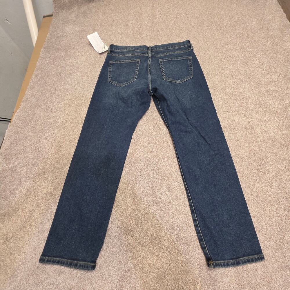 Men's Athletic Fit Jeans 33x28 Dark Wash Stretch Denim Amazon Essentials NWT